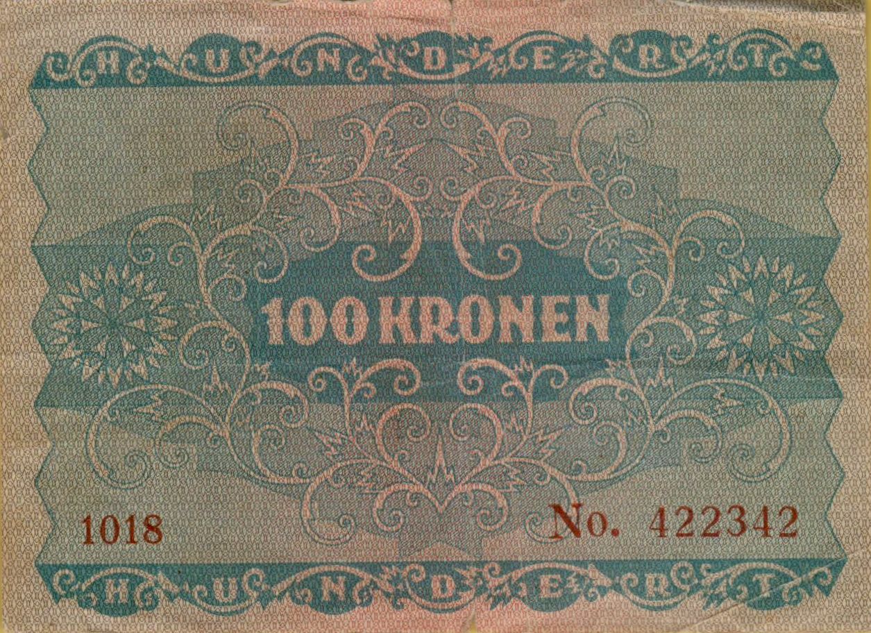 Austria 100 1922 XF P-77